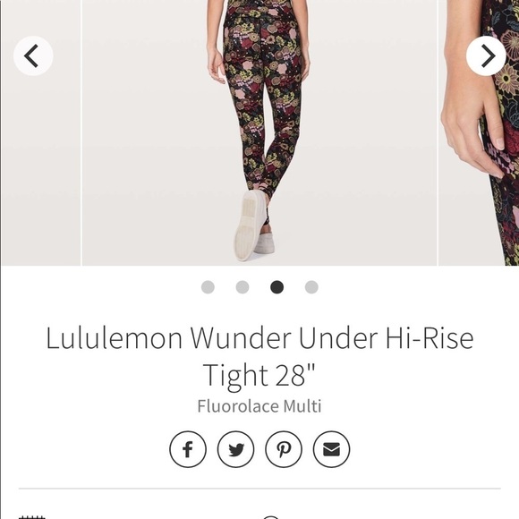 Lululemon Wunder Under Hi-Rise Tight 28" - Picture 5 of 6